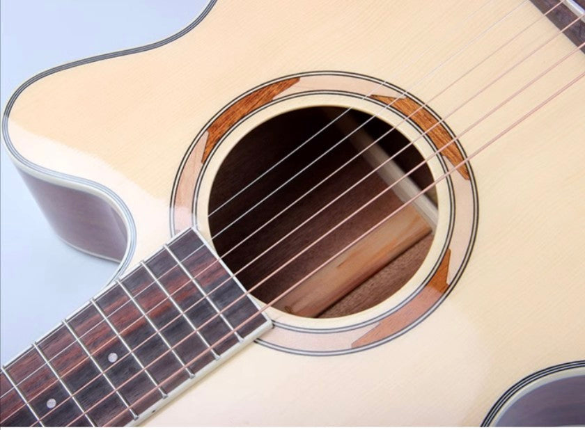 California MusicBox Acoustic GraceNote Electric "23" Cutaway Guitar