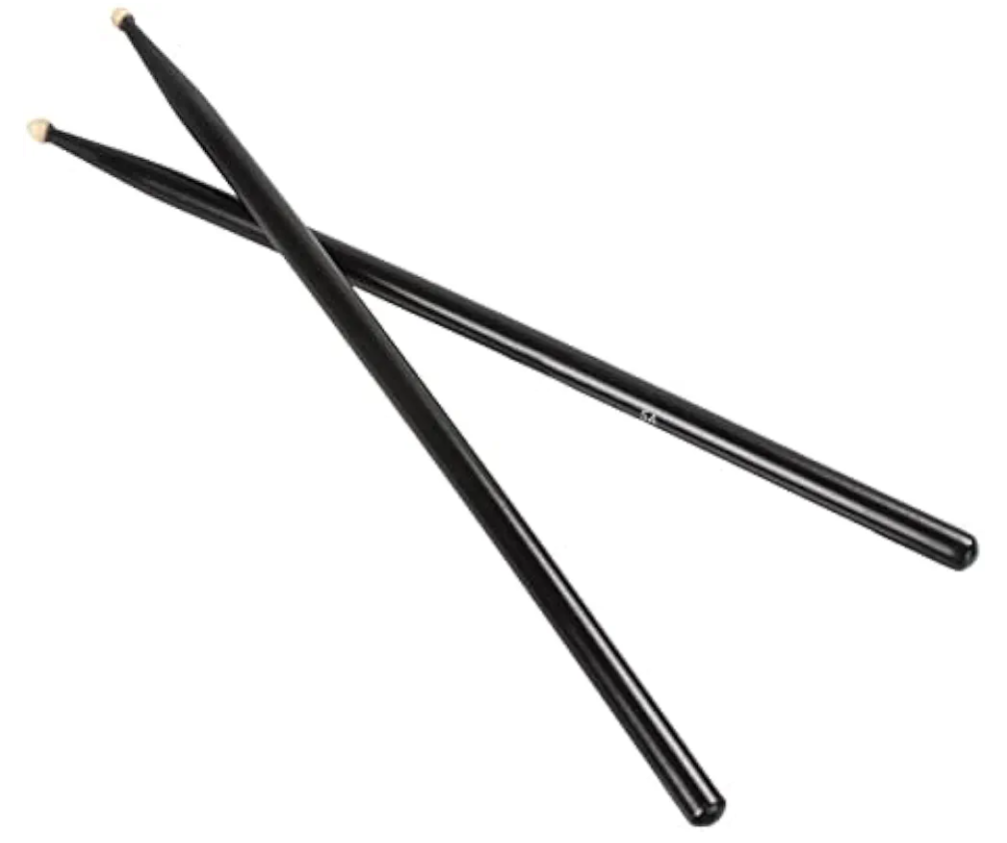 California MusicBox 5A Maple Drum Sticks - Premium Maple Construction, Lightweight for Versatile Play, Smooth Grip, Balanced Design