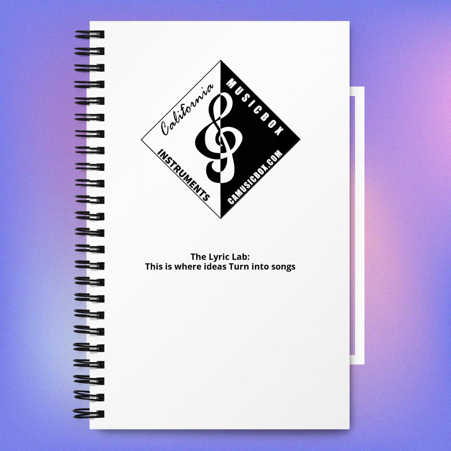 Spiral notebook